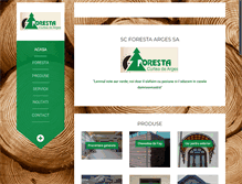 Tablet Screenshot of foresta.ro